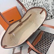 Fortok Moynat Canvas M Tote Bag Brown Medium 45×27.5×14cm - 3