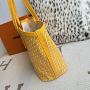 Fortok Moynat Canvas M Tote Bag Yellow Medium 45×27.5×14cm - 3