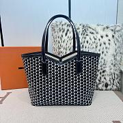 Fortok Moynat Canvas M Tote Bag Black Medium 45×27.5×14cm - 1