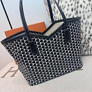 Fortok Moynat Canvas M Tote Bag Black Medium 45×27.5×14cm - 2