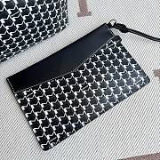 Fortok Moynat Canvas M Tote Bag Black Small 39×24×12cm - 4