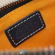 Fortok Goyard Senat Nano Key Pouch Navy Blue 13 x 1 x 9 cm - 5