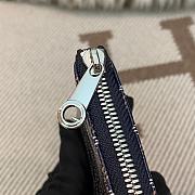 Fortok Goyard Senat Nano Key Pouch Navy Blue 13 x 1 x 9 cm - 2