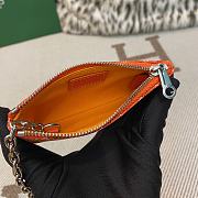 Fortok Goyard Senat Nano Key Pouch Orange 13 x 1 x 9 cm - 5