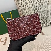 Fortok Goyard Senat Nano Key Pouch Rouge 13 x 1 x 9 cm - 2