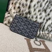 Fortok Goyard Senat Nano Key Pouch Grey 13 x 1 x 9 cm - 1