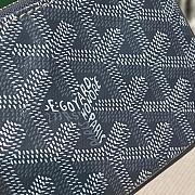 Fortok Goyard Senat Nano Key Pouch Grey 13 x 1 x 9 cm - 4