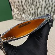 Fortok Goyard Senat Nano Key Pouch Grey 13 x 1 x 9 cm - 2