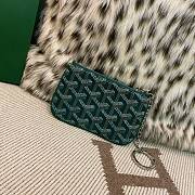 Fortok Goyard Senat Nano Key Pouch Green 13 x 1 x 9 cm - 3