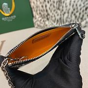 Fortok Goyard Senat Nano Key Pouch Black And Tan 13 x 1 x 9 cm - 4