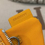 Fortok Goyard Senat Nano Key Pouch Yellow 13 x 1 x 9 cm - 6