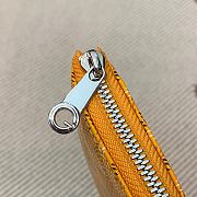 Fortok Goyard Senat Nano Key Pouch Yellow 13 x 1 x 9 cm - 5