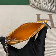 Fortok Goyard Senat Nano Key Pouch Yellow 13 x 1 x 9 cm - 2