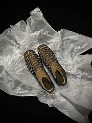 Fortok The Row Women's Mara Rubber Mesh Ballerina Flats Black - 1