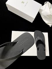 Fortok The Row Men's Dune Classic Sandals Black - 6