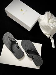 Fortok The Row Men's Dune Classic Sandals Black - 2