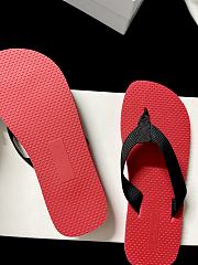 Fortok The Row Men's Dune Classic Sandals Red - 2