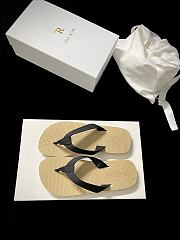 Fortok The Row Men's Dune Classic Sandals Yellow - 1