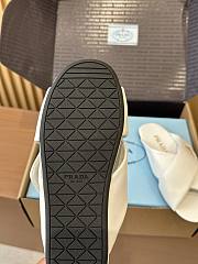 Fortok Saffiano leather crisscross slides White - 2