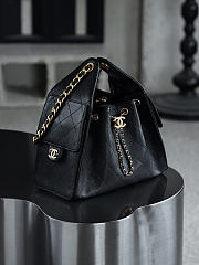 Fortok Chanel 25 Bag Black 30*26*14cm - 6