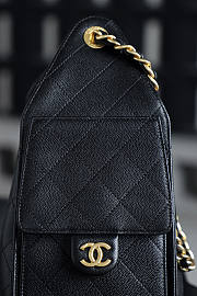 Fortok Chanel 25 Bag Black 30*26*14cm - 4