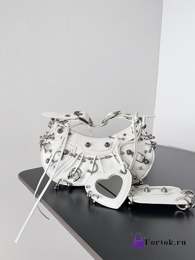 Fortok Balenciaga Cagole White 25.9 x 16.0 x 9.9cm - 1