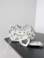 Fortok Balenciaga Cagole White 25.9 x 16.0 x 9.9cm - 1