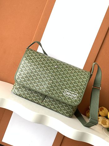 Fortok Capetien MM Messenger Bag Khaki 39 X 13 X 26 CM
