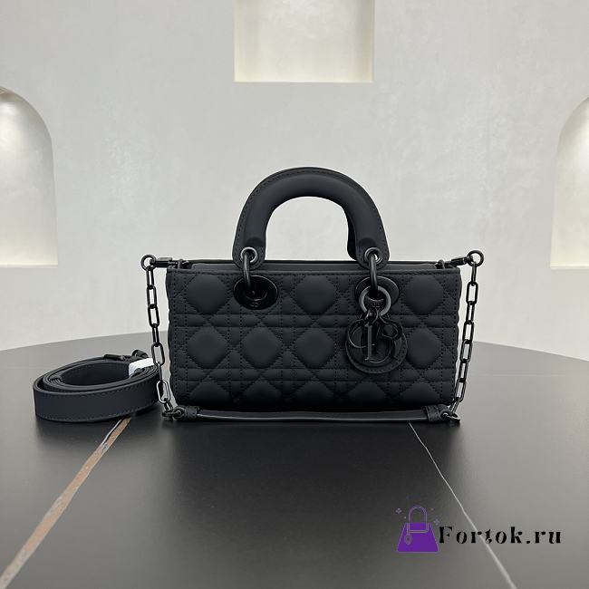 Fortok Dior Lady D-Joy Full Black 22 x 11 x 6 cm - 1