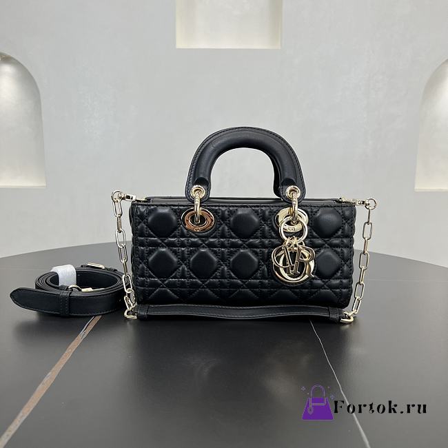 Fortok Dior Lady D-Joy Black 22 x 11 x 6 cm - 1