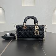 Fortok Dior Lady D-Joy Black 22 x 11 x 6 cm - 1