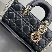 Fortok Dior Lady D-Joy Black 22 x 11 x 6 cm - 5