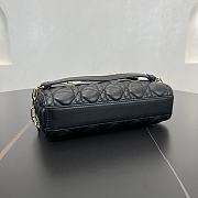 Fortok Dior Lady D-Joy Black 22 x 11 x 6 cm - 4
