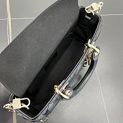 Fortok Dior Lady D-Joy Black 22 x 11 x 6 cm - 3