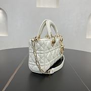 Fortok Dior Lady D-Joy White 22 x 11 x 6 cm - 5