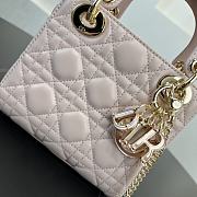 Fortok Dior Lady Dior Light Pink 17 x 15 x 7 cm - 2