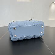 Fortok Dior Lady Dior Blue 17 x 15 x 7 cm - 4