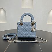 Fortok Dior Lady Dior Blue 02 17 x 15 x 7 cm - 1