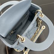 Fortok Dior Lady Dior Blue 02 17 x 15 x 7 cm - 6