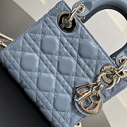 Fortok Dior Lady Dior Blue 02 17 x 15 x 7 cm - 2