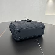 Fortok Dior Lady Dior Full Black 17 x 15 x 7 cm - 6