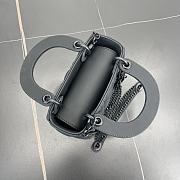 Fortok Dior Lady Dior Full Black 17 x 15 x 7 cm - 3