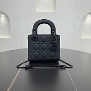 Fortok Dior Lady Dior Full Black 17 x 15 x 7 cm - 1