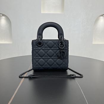 Fortok Dior Lady Dior Full Black 17 x 15 x 7 cm