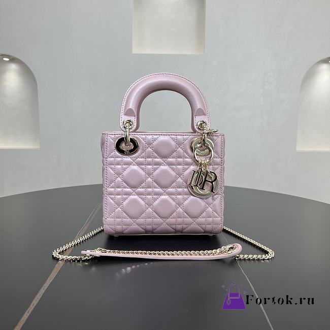 Fortok Dior Lady Dior Pink 17 x 15 x 7 cm - 1