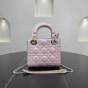 Fortok Dior Lady Dior Pink 17 x 15 x 7 cm - 4