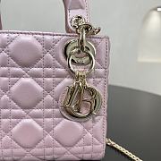 Fortok Dior Lady Dior Pink 17 x 15 x 7 cm - 2