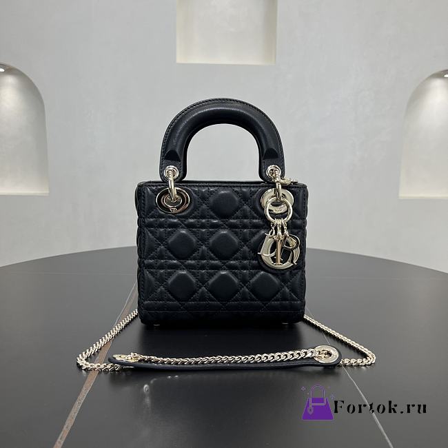 Fortok Dior Lady Dior Black 17 x 15 x 7 cm - 1