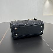 Fortok Dior Lady Dior Black 17 x 15 x 7 cm - 4