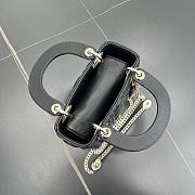 Fortok Dior Lady Dior Black 17 x 15 x 7 cm - 3